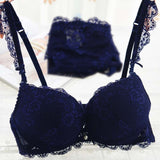 Underwear Set Lace Sexy Push-up Bra