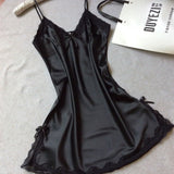 Sexy Silk Satin Night Dress