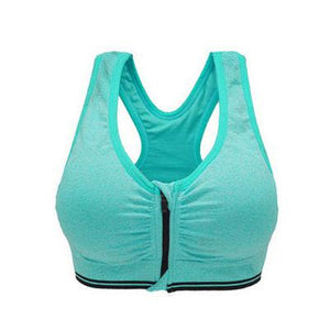 Zipper Professional Wireless Bra