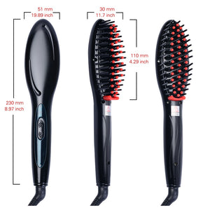 Hair Brush Fast Hair Straightener Comb