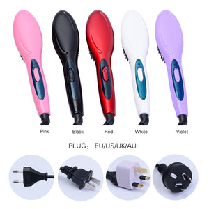 Hair Brush Fast Hair Straightener Comb