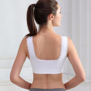 Seamless Lace Fitness Breathable Bra