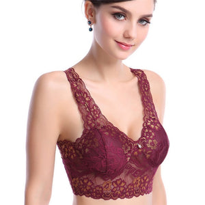 Women Lace Racerback Bra