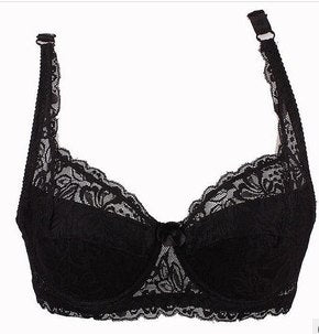 Sexy Padded Lace Sheer Bra