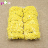 144pcs 2cm Mini Foam Rose Artificial Flower