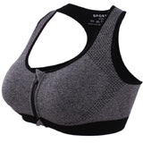 Zipper Professional Wireless Bra