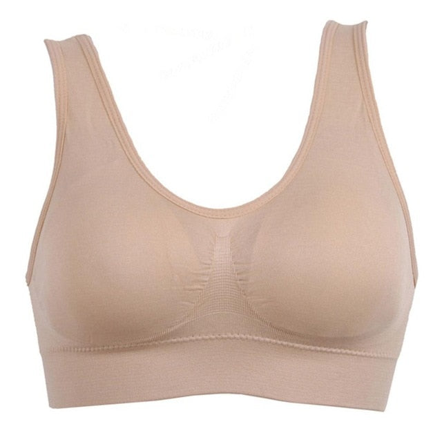 Sexy wireless push up bra