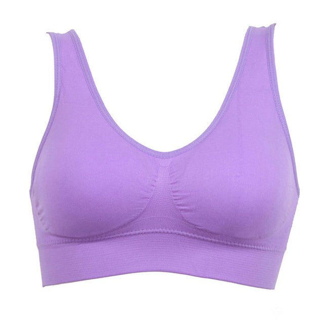 Sexy wireless push up bra