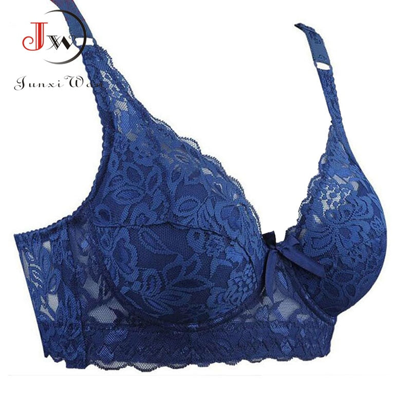 Women's Lace Underwire Push Up Bra