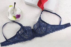 Women's Lace Underwire Push Up Bra