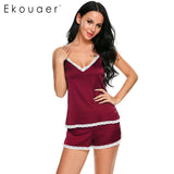 V-Neck Sleepwear Pajama Set