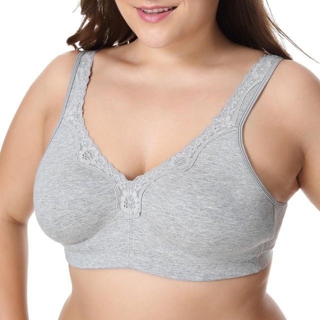 Full Coverage Cotton Wirefree Bra