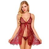 Sexy Open Babydoll Lingerie Nightwear