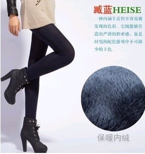 High Elastic Waist Winter Slim Leggings