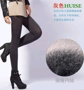 High Elastic Waist Winter Slim Leggings