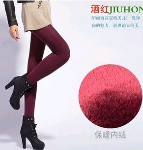 High Elastic Waist Winter Slim Leggings