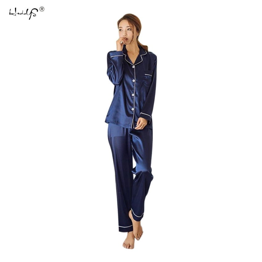 Silk Satin Pajamas Set