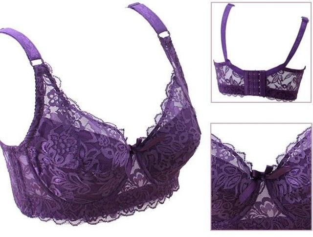 Foreign Trade Ultra-thin Lace Bra