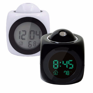 LED Display Time Digital Alarm Clock