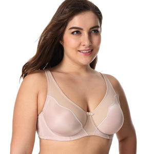 V-neck Full Coverage Underwire Bra