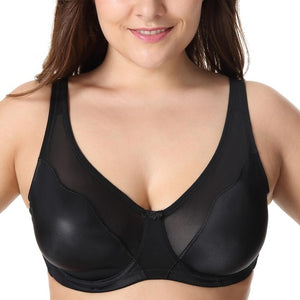 V-neck Full Coverage Underwire Bra