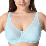 V-neck Full Coverage Underwire Bra