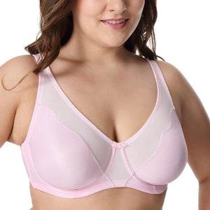 V-neck Full Coverage Underwire Bra