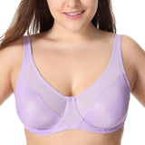 V-neck Full Coverage Underwire Bra