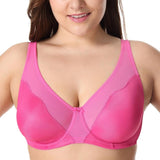 V-neck Full Coverage Underwire Bra