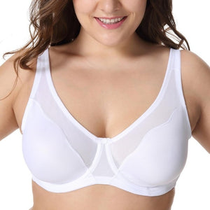 V-neck Full Coverage Underwire Bra