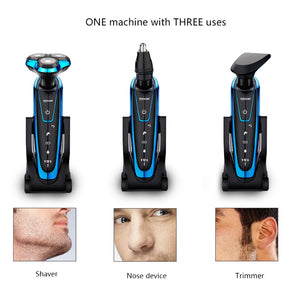 Men Washable Rechargeable Electric Shaver