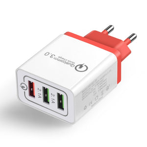 Universal 18 W USB Quick charge 3.0 5V 3A for Iphone 7 8