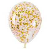 10pcs/lot Clear Gold Star Happy Birthday Balloons