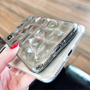 Lovebay Diamond Texture Case For iPhone 6 6s 7 8 Plus X XR XS Max