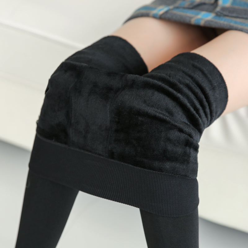 High Elastic Waist Winter Slim Leggings