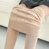 High Elastic Waist Winter Slim Leggings