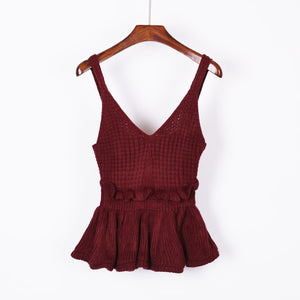 Sexy Spaghetti Strap Camisole Tank Shirt