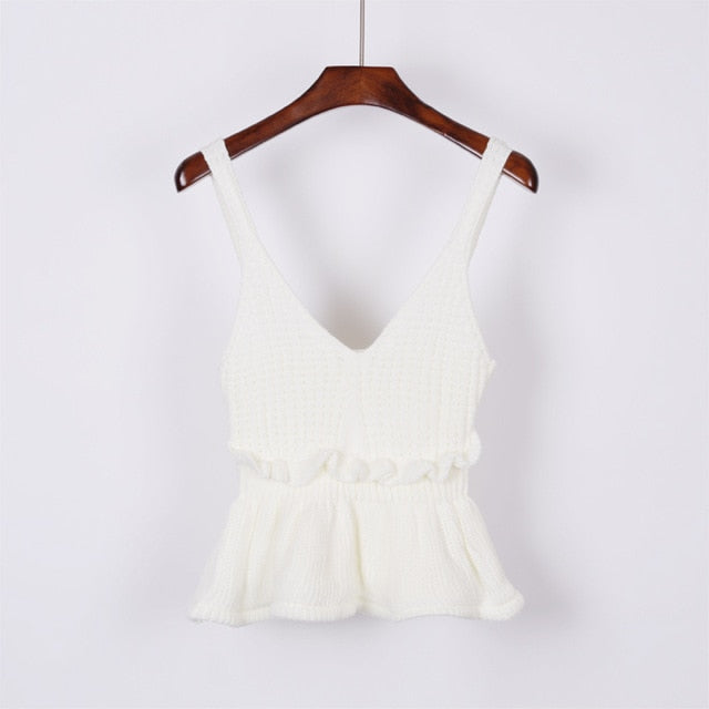 Sexy Spaghetti Strap Camisole Tank Shirt