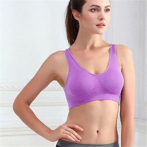 Women Racerback Removable Bra