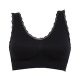 Seamless Lace Fitness Breathable Bra