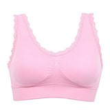 Seamless Lace Fitness Breathable Bra