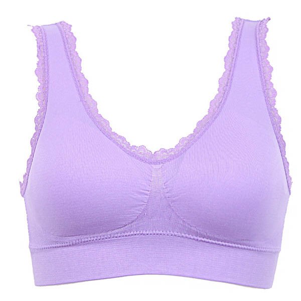 Seamless Lace Fitness Breathable Bra