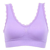 Seamless Lace Fitness Breathable Bra