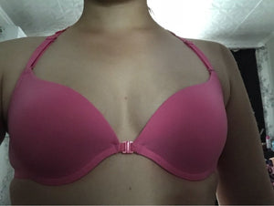 Back Racerback Push Up Bra