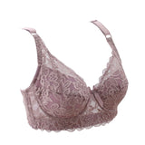 Sexy Full Lace Coverage Flower Bras