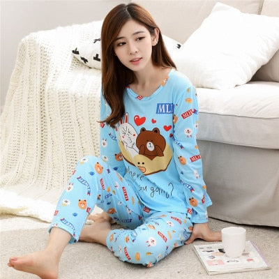 Sleepwear Pajamas Set