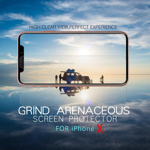 Tempered Glass For iPhone XS XR XS MAX Screen Protector Cover