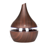 300ml USB Electric Aroma air diffuser wood Ultrasonic