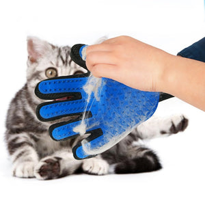 Dog Hair Deshedding Glove Brush