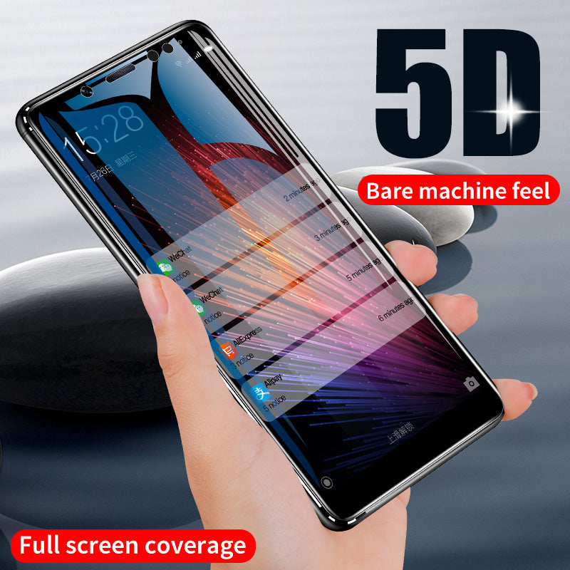 ZNP 5D Screen Protector Tempered Glass For Xiaomi Redmi Note 5 5A